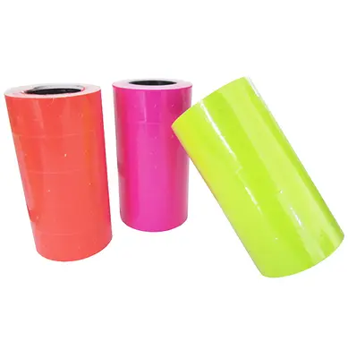 ETIQUETA COLORS PARA ETIQUETADORA 5 ROLOS 3000 ADESIVOS 21X12MM