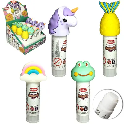 ADESIVO/COLA BASTAO IMAGINE COM 12 PECAS 8GR