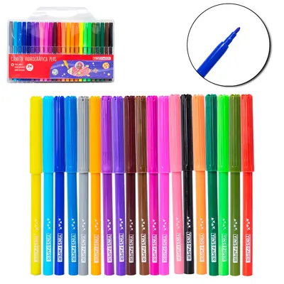 CANETA HIDROGRAFICA/HIDROCOR PLUS YINS PAPER COM 24 PECAS