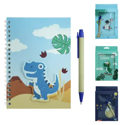 CADERNO CADERNETA / BLOCO DE ANOTACAO ESPIRAL INTER PAPER COM CANETA 38 FOLHAS 16,8X11,8CM