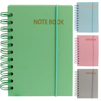 CADERNO CADERNETA / BLOCO DE ANOTACAO ESPIRAL 160 FOLHAS 14,8X10,5CM