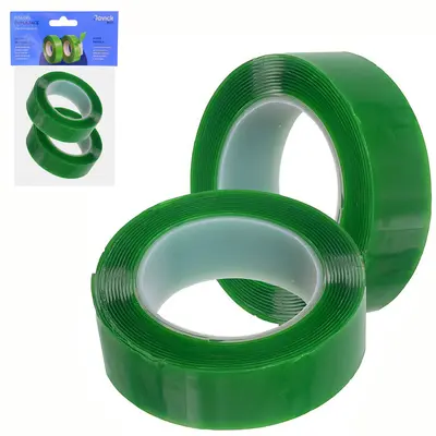 FITA ADESIVA DUPLA FACE DE GEL TRANSPARENTE PROFISSIONAL 18MMX2M