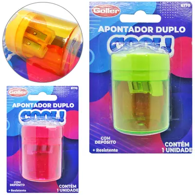 APONTADOR DUPLO COOL COM DEPOSITO