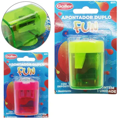APONTADOR DUPLO FUN COM DEPOSITO