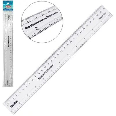 REGUA FLEXIVEL 30CM NA SOLAPA