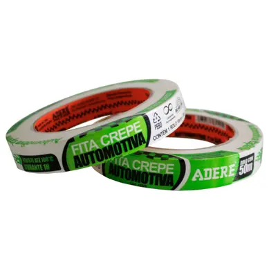 FITA ADESIVA CREPE AUTOMOTIVA PROFISSIONAL 18MMX50M