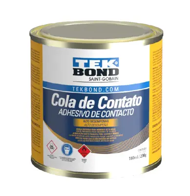 ADESIVO / COLA DE CONTATO ALTO DESEMPENHO 180ML / 200G