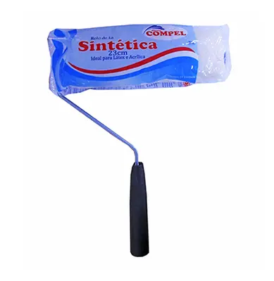 ROLO DE LA SINTETICA PARA PINTURA CABO METAL/PLASTICO 23CM