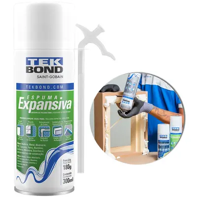 ESPUMA EXPANSIVA DE PU MULTIUSO 300ML / 180G