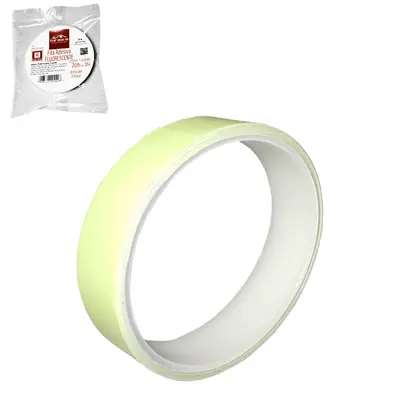 FITA ADESIVA FLUORESCENTE 20MMX3MT