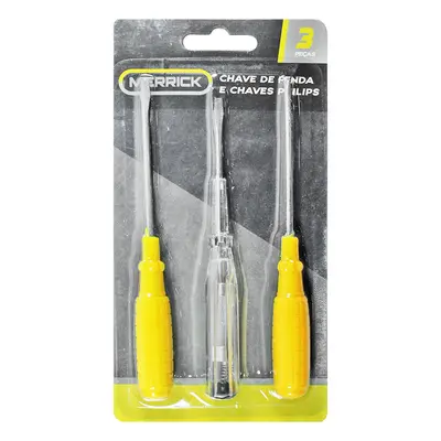 KIT FERRAMENTA COM CHAVE PARA TESTE + CHAVE DE FENDA E PHILIPS MERRICK FRM