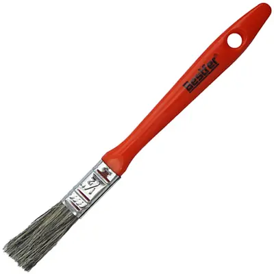 PINCEL / TRINCHA PARA PINTURA CABO PLASTICO LARANJA ½'' 13MM