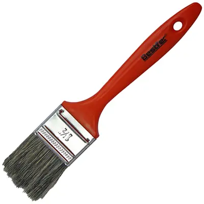PINCEL / TRINCHA PARA PINTURA CABO PLASTICO LARANJA 1½'' 38MM