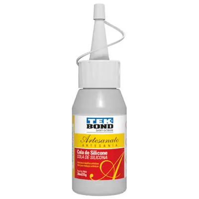 ADESIVO / COLA DE SILICONE ARTESANATO 25G