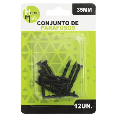 CONJUNTO DE PARAFUSOS PHILIPS 35MM COM 12 PECAS