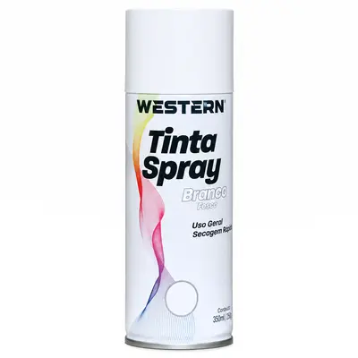 TINTA SPRAY USO GERAL BRANCO FOSCO 100ML / 60G