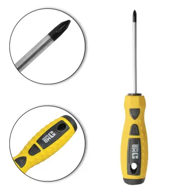 CHAVE PHILIPS PROFISSIONAL COM PONTA IMANTADA + CABO EMBORRACHADO 5MM 4'' UND MB TOOLS