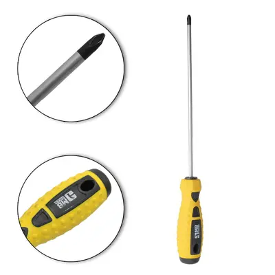 CHAVE PHILIPS PROFISSIONAL COM PONTA IMANTADA + CABO EMBORRACHADO 5MM 8'' UND MB TOOLS