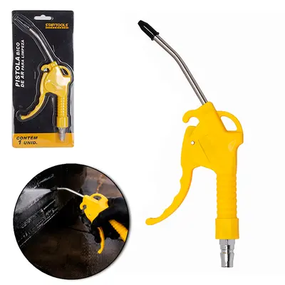 PISTOLA BICO DE AR PARA LIMPEZA DE METAL / PLASTICO PARA COMPRESSOR