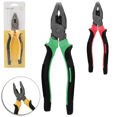 ALICATE UNIVERSAL 8'' 8MM CABO EMBORRACHADO
