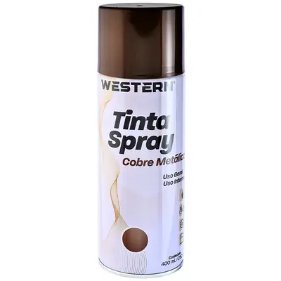 TINTA SPRAY USO GERAL COBRE METALICO 400ML / 250G