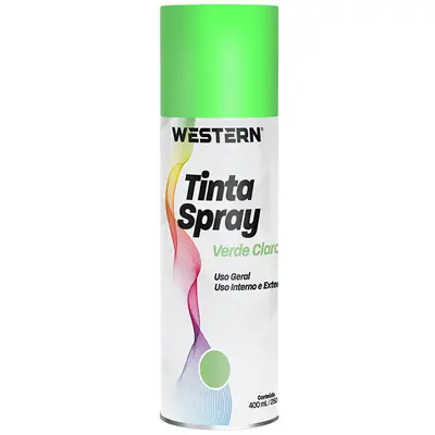 TINTA SPRAY USO GERAL VERDE CLARO 400ML / 250G