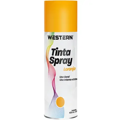 TINTA SPRAY USO GERAL LARANJA 400ML / 250G