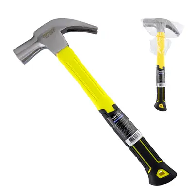 MARTELO UNHA CABO FIBRA DE VIDRO PRO 27MM 32,5CM