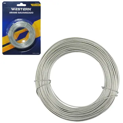 ARAME GALVANIZADO 1MMX25M