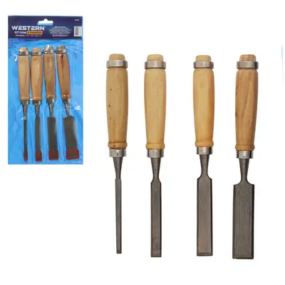 FORMAO PARA ENTALHE DE MADEIRA COM 4 PECAS 1'' ½'' ¼'' ¾'' NA SOLAPA