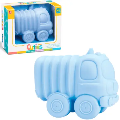 CAMINHAO DE VINIL CUTIES AZUL NA CAIXA