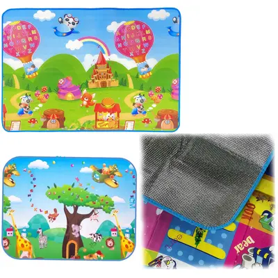 TAPETE TATAME DE EVA INFANTIL PROTECAO TERMICA 120X90CM 3MM