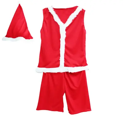 ROUPA PAPAI NOEL INFANTIL M DE NATAL