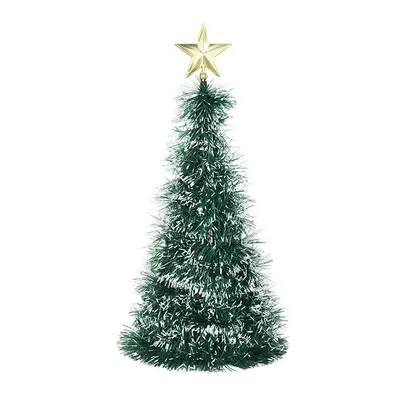 ENFEITE ARVORE DE NATAL NEVADA COM PONTEIRA ESTRELA 30CM