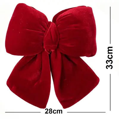 LACO VELUDO VERMELHO ALMOFADADO 33X28CM