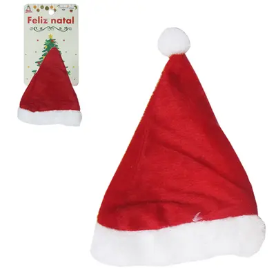 TOUCA DE PAPAI NOEL PARA CACHORRO 17X14CM