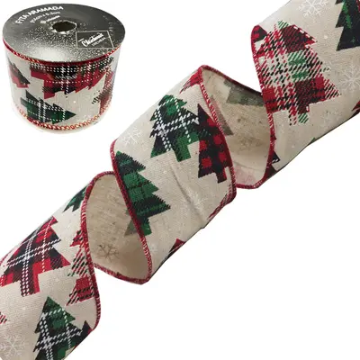FITA ARAMADO ARVORE DE NATAL PREMIUM DE NATAL 914X6,3CM