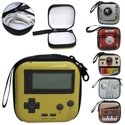 ESTOJO CASE DE METAL PARA FONE DE OUVIDO COM ALCA 6,5CM