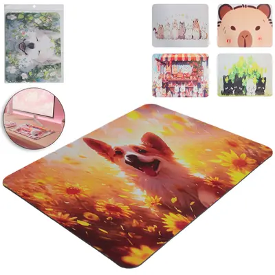 MOUSE PAD EMBORRACHADO ANTIDERRAPANTE BICHINHOS 26X21CM
