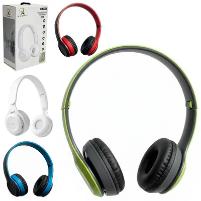 FONE DE OUVIDO DOBRAVEL HEADPHONE WIRELESS POWER BASS BLUETOOTH / AUX / FM / TF RECARREGAVEL + CABO USB X-CELL