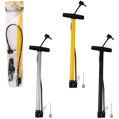 BOMBA DE AR MANUAL PARA INFLAVEIS COM PE E PUNHO DE PLASTICO PRO 59CM