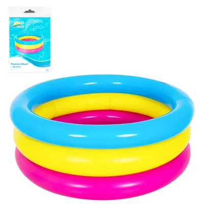 PISCINA INFLAVEL 3 ANEIS MAXSOL 66L 25X76CM DE Ø