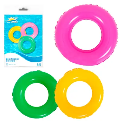 BOIA CIRCULAR INFLAVEL MAXSOL 60CM DE Ø