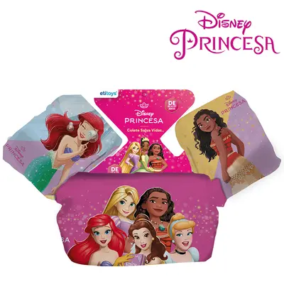 COLETE INFANTIL COM BOIA DE BRACO PRINCESA 56X16X12CM