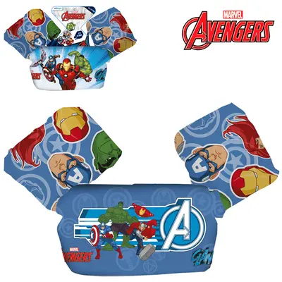 COLETE INFANTIL COM BOIA DE BRACO VINGADORES/AVENGERS 56X16X12CM