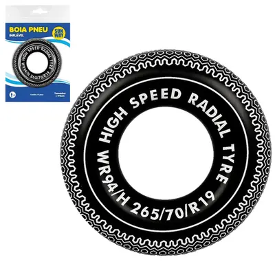BOIA CIRCULAR INFLAVEL PNEU SUN WAY 90CM DE Ø