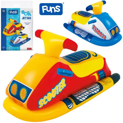 BOIA INFLAVEL MODELO JET SKI SCOOTER COLORS FUNS 91X51CM