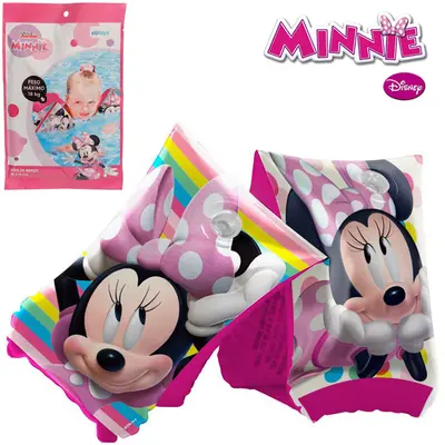 BOIA DE BRACO INFLAVEL MINNIE 18X14CM DISNEY