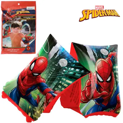 BOIA DE BRACO INFLAVEL HOMEM ARANHA/SPIDER MAN 18X14CM DISNEY
