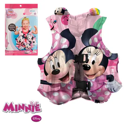 COLETE INFLAVEL INFANTIL MINNIE 43X35CM DISNEY